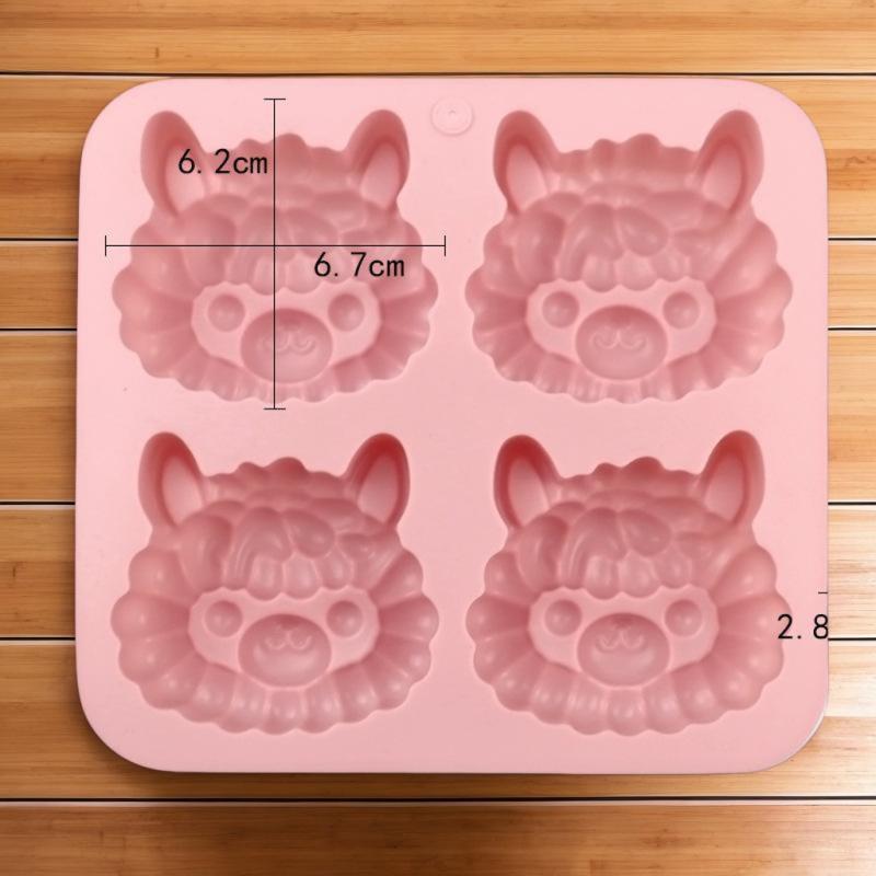 Soap Making Websites - Cartoon Alpaca Silicone Mold For Soap