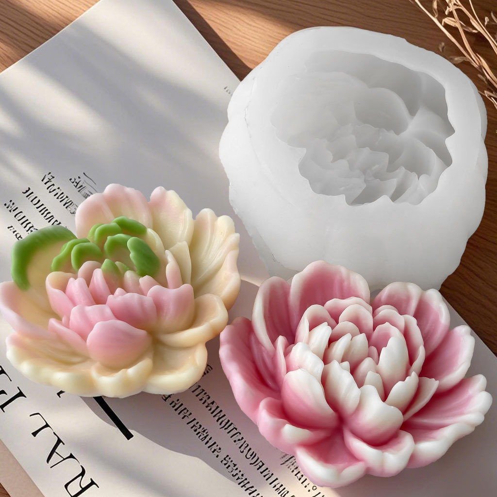 Soap Making Fragrance - DIY Rose Flowers Silicone Mold Handmade