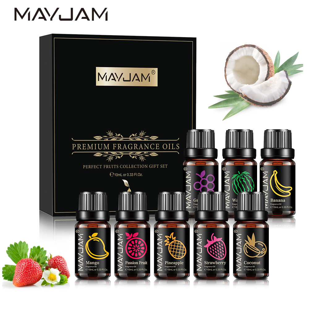 Soap Making Kit Amazon - MAYJAM Fragrance Oils Set 8pcs Gift