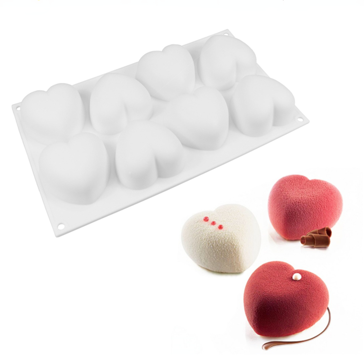 Soap Making Fragrance - Love Heart Silicone Soap Mold Handmade
