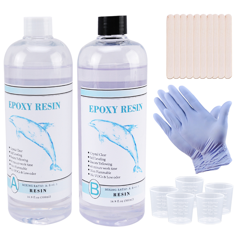 Soap Making Kit For Beginners - 1:1 Clear Epoxy Resin Crystal Clear