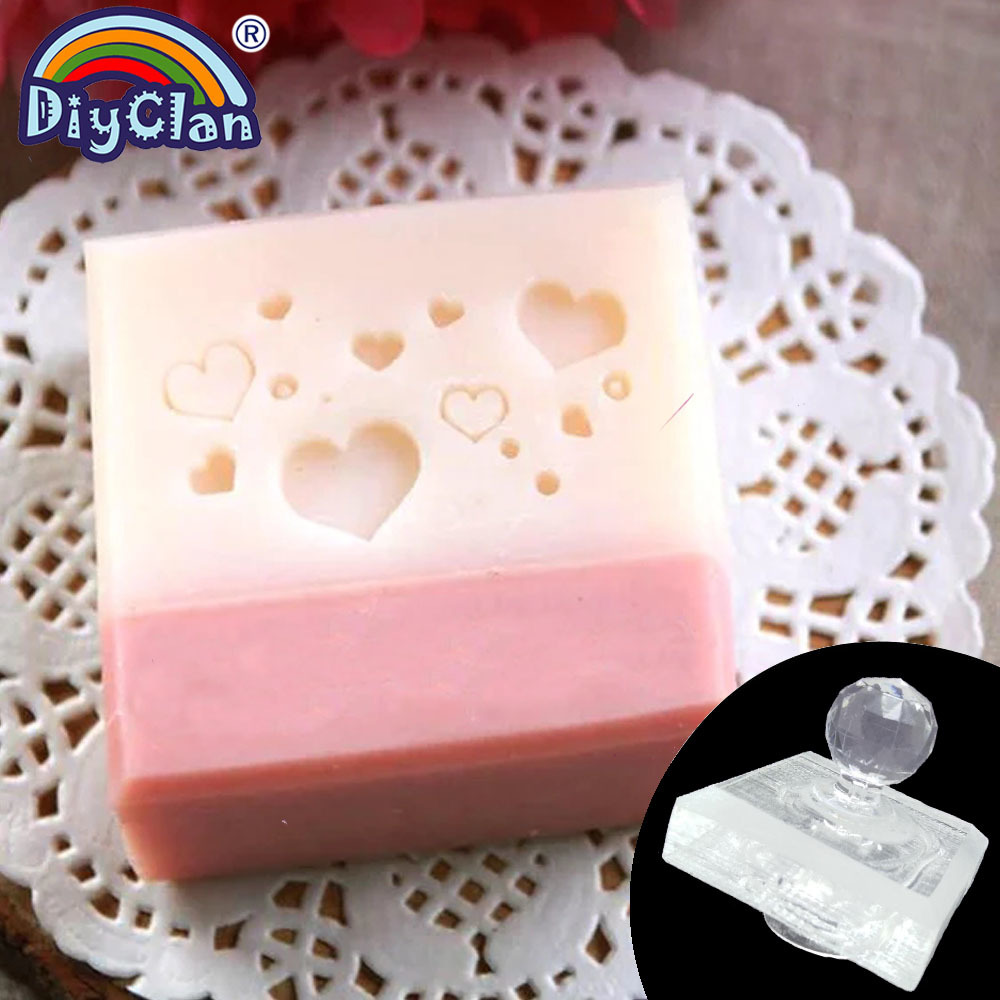 Heart Shape Handmade Soap Stam - Soap Making Websites recension och pris