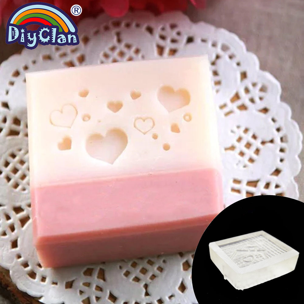 Heart Shape Handmade Soap Stam - Soap Making Websites recension och pris