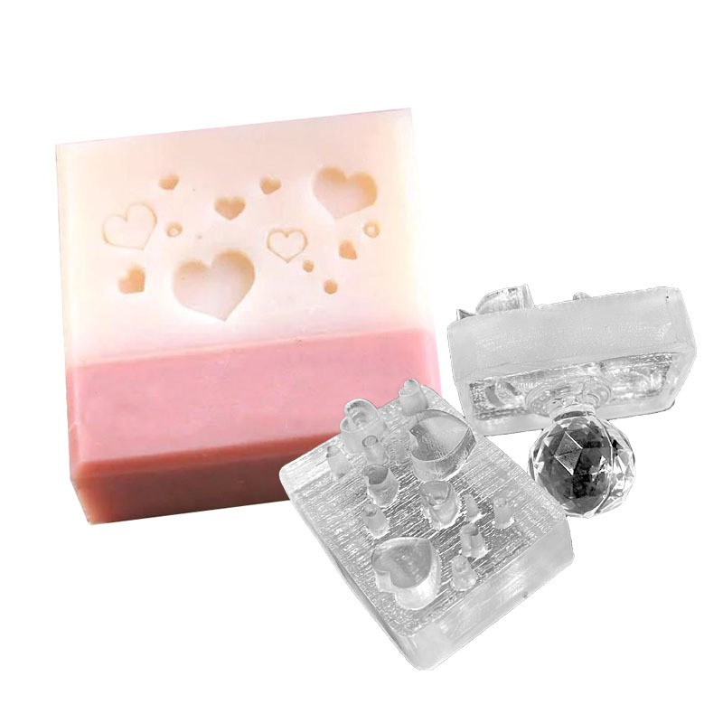 Heart Shape Handmade Soap Stam - Soap Making Websites recension och pris