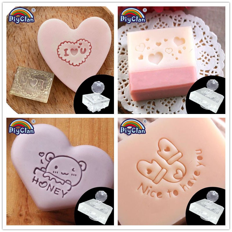 Heart Shape Handmade Soap Stam - Soap Making Websites recension och pris