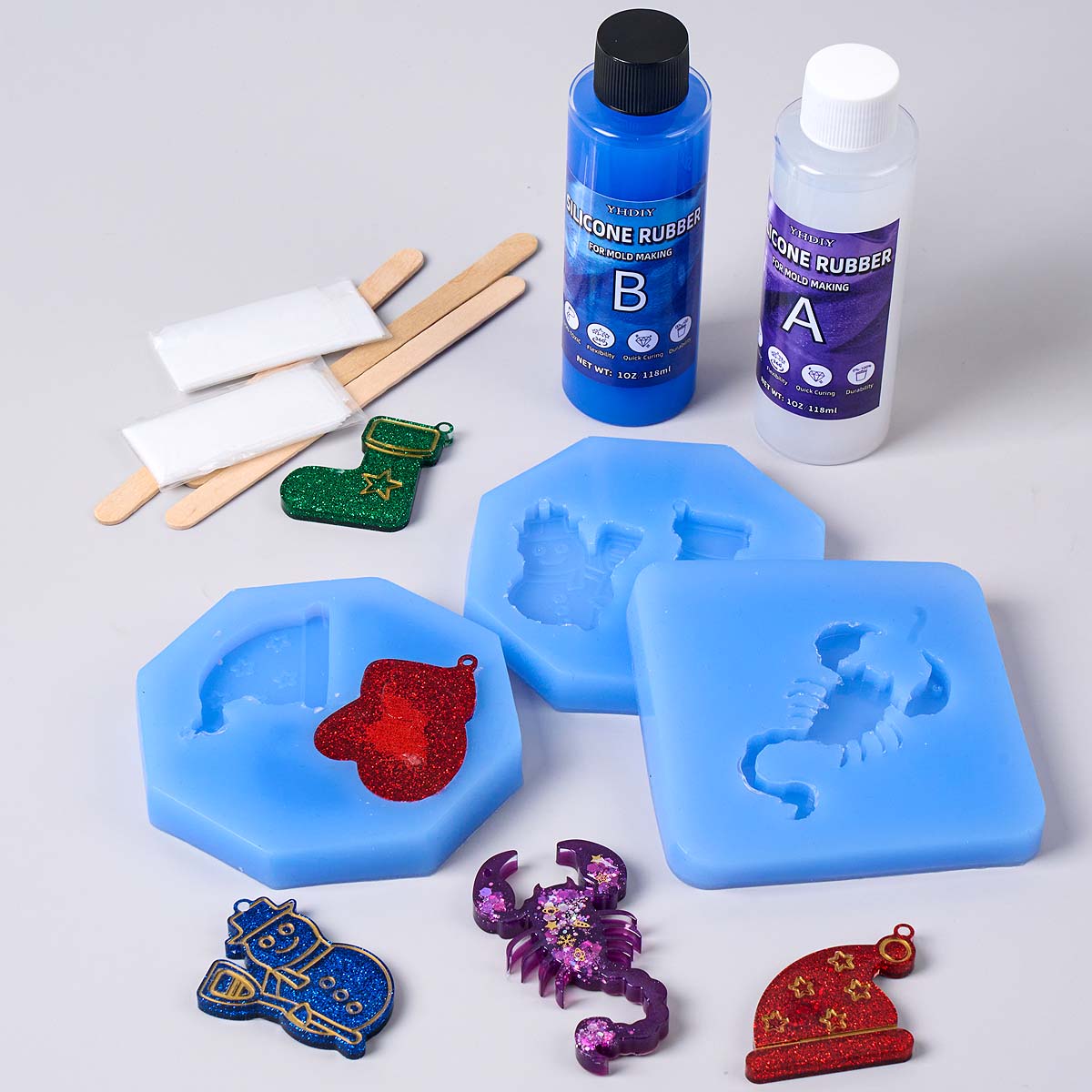 118ml/296ml Silicone Mold Maki - Soap Making Diy recension och pris