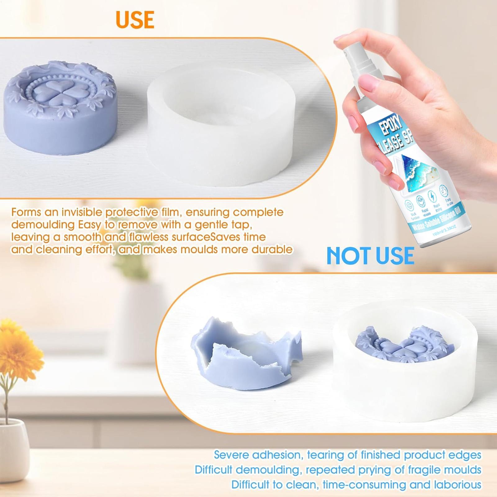 100ml Silicone Release Spray E - Natural Making Soap recension och pris
