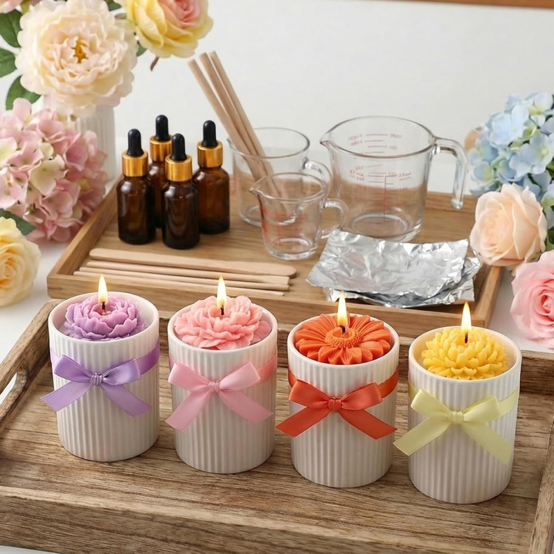 6 Hole 3D Floral Silicone Mold - Soap Making Kit Amazon recension och pris