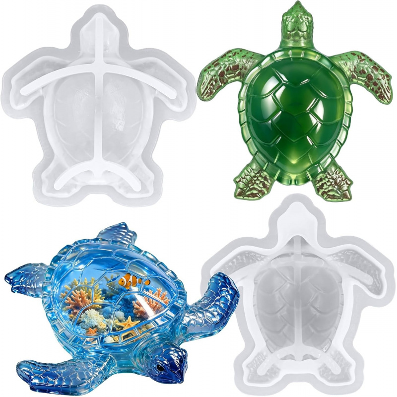 2Animal Resin Mold Set，3DTurtl - Soap Making Kit Amazon recension och pris