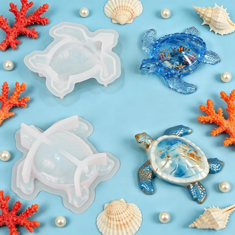 2Animal Resin Mold Set，3DTurtl - Soap Making Kit Amazon recension och pris