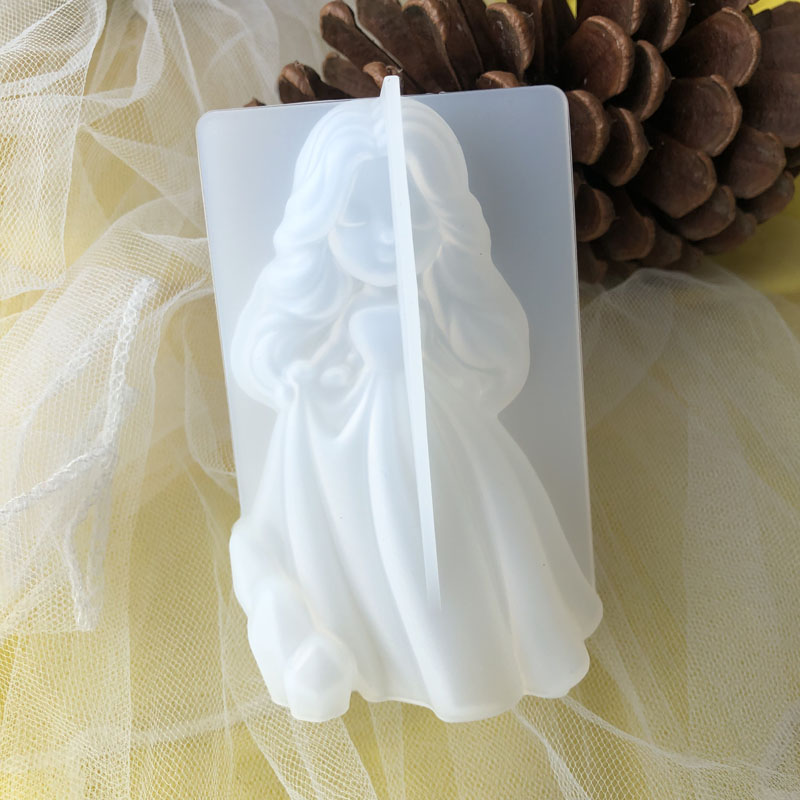 3D Cute Princess Silicone Cand - Soap Making Diy recension och pris