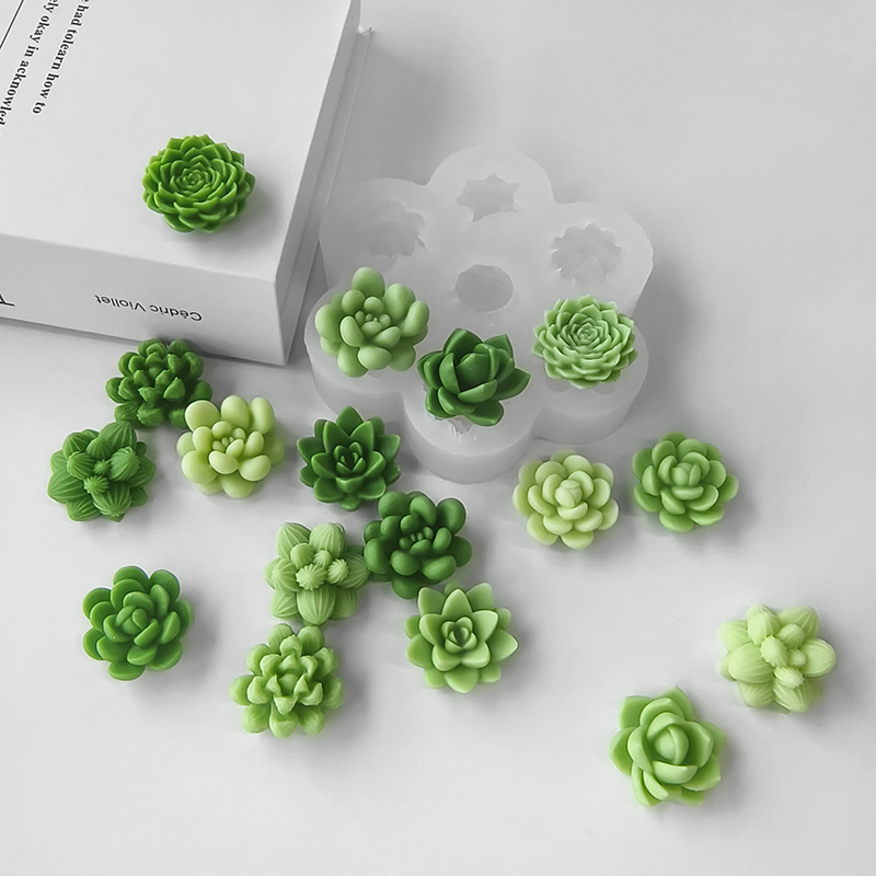 7 In1 Succulent Cactus Silicon - Soap Making Fragrance recension och pris
