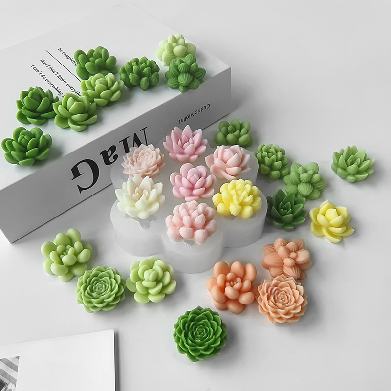 7 In1 Succulent Cactus Silicon - Soap Making Fragrance recension och pris
