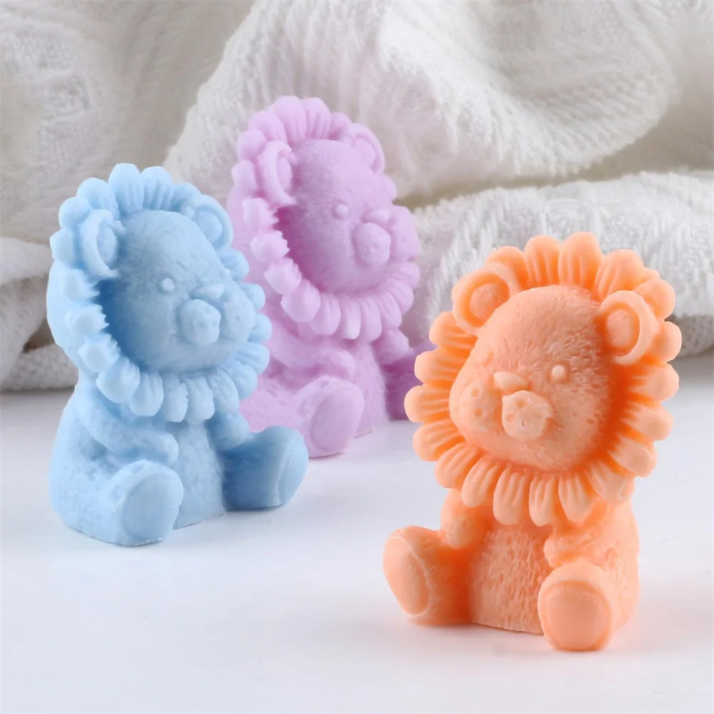 1PCS Cute Lionshaped Silicone  - Soap Making Kit Amazon recension och pris