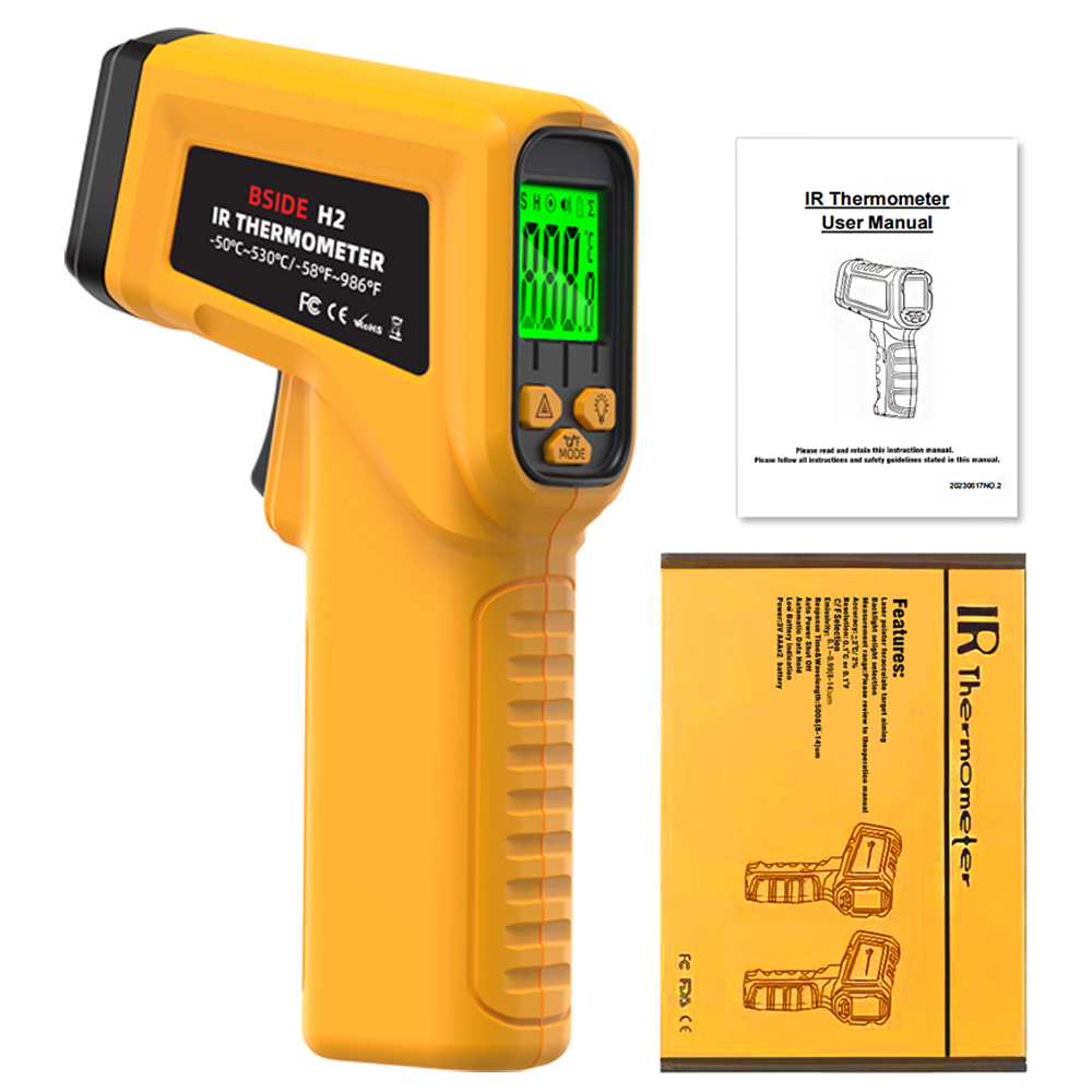 BSIDE Infrared Thermometer H2  - Soap Making Thermometer recension och pris