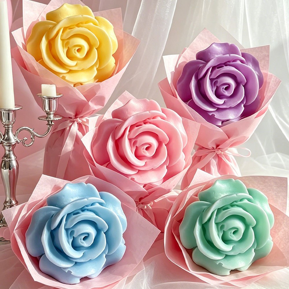 3pcs 3D Rose Flower Silicone M - Soap Making Kit Amazon recension och pris