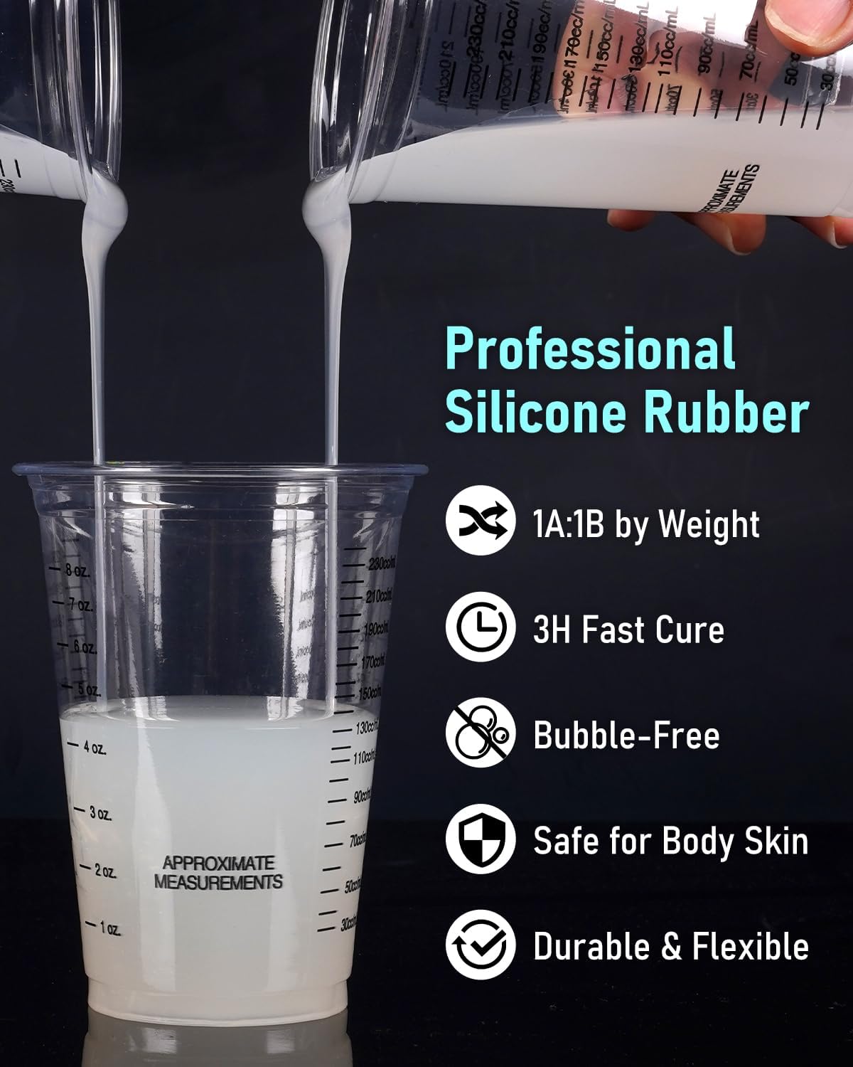 Nicpro 4L Silicone Mold Making - Soap Making Ratios recension och pris