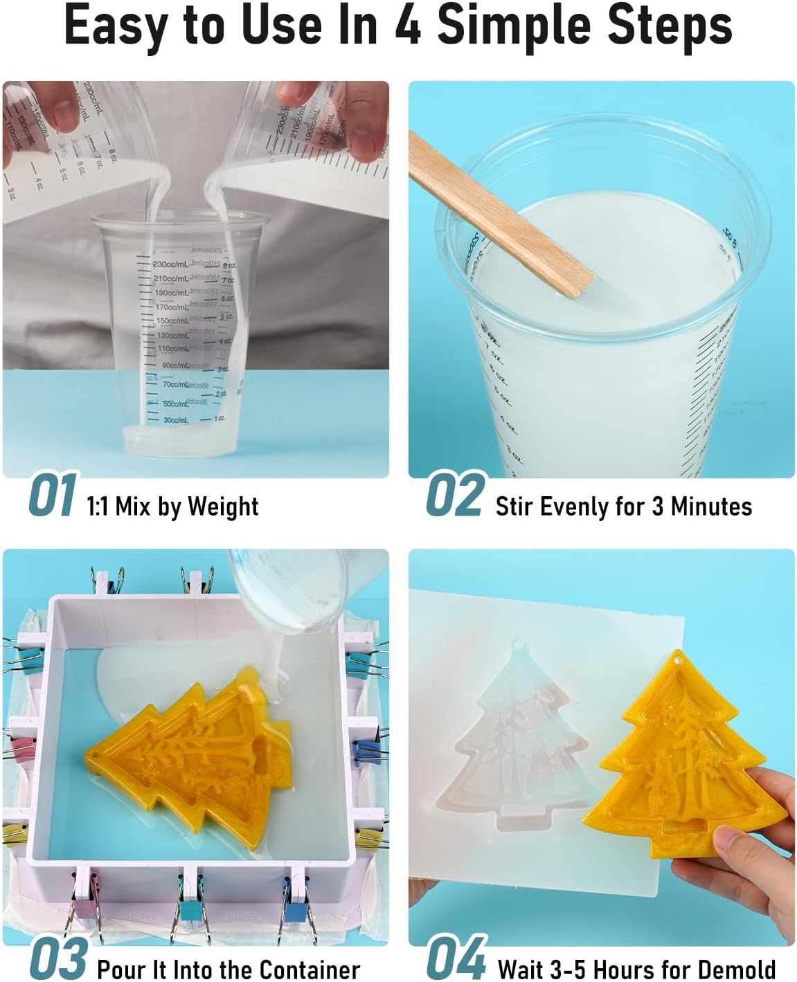 Nicpro 4L Silicone Mold Making - Soap Making Ratios recension och pris