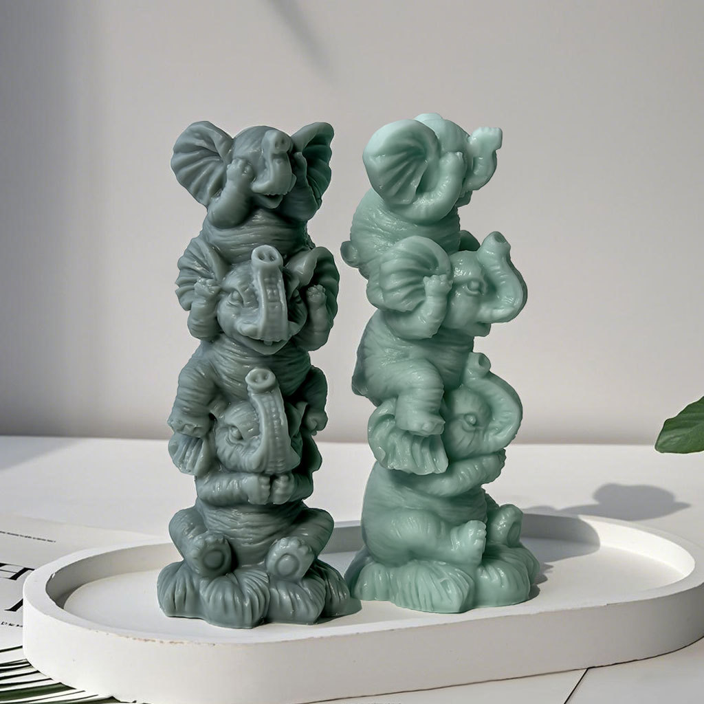 DIY Stacking Elephants Silicon - Soap Making Fragrance recension och pris