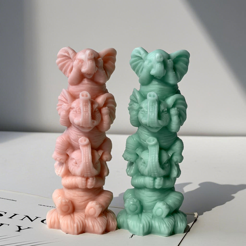 DIY Stacking Elephants Silicon - Soap Making Fragrance recension och pris