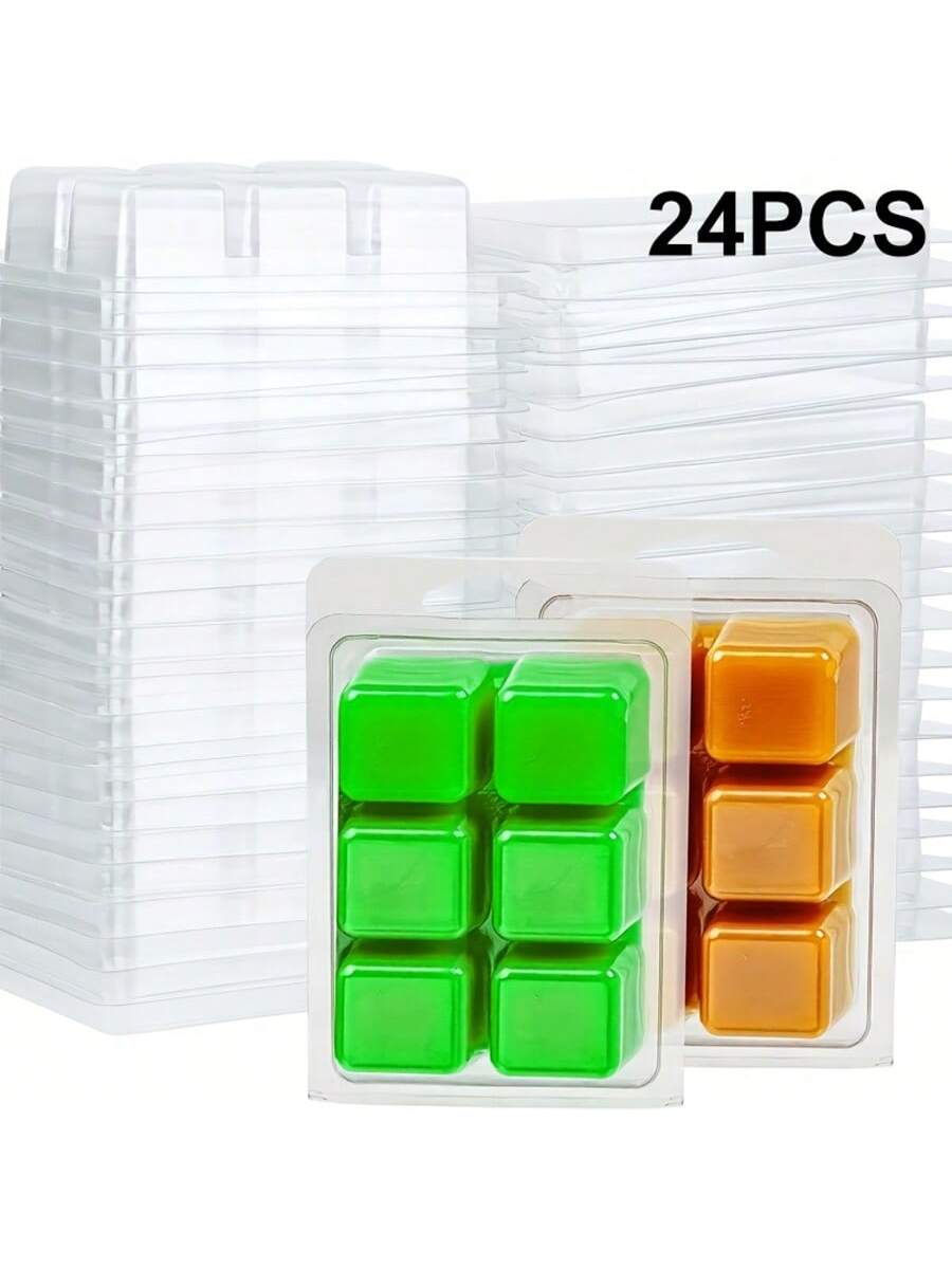 12/24 Pieces Rectangular 6-Hol - Soap Making Websites recension och pris