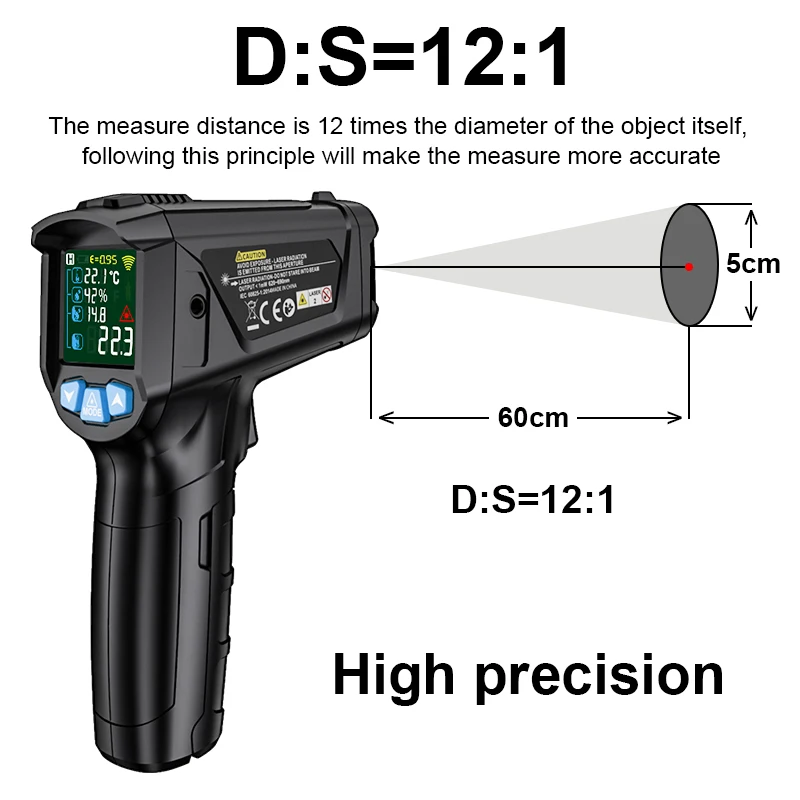IR02 Series -50~800℃ Digital T - Soap Making Thermometer recension och pris