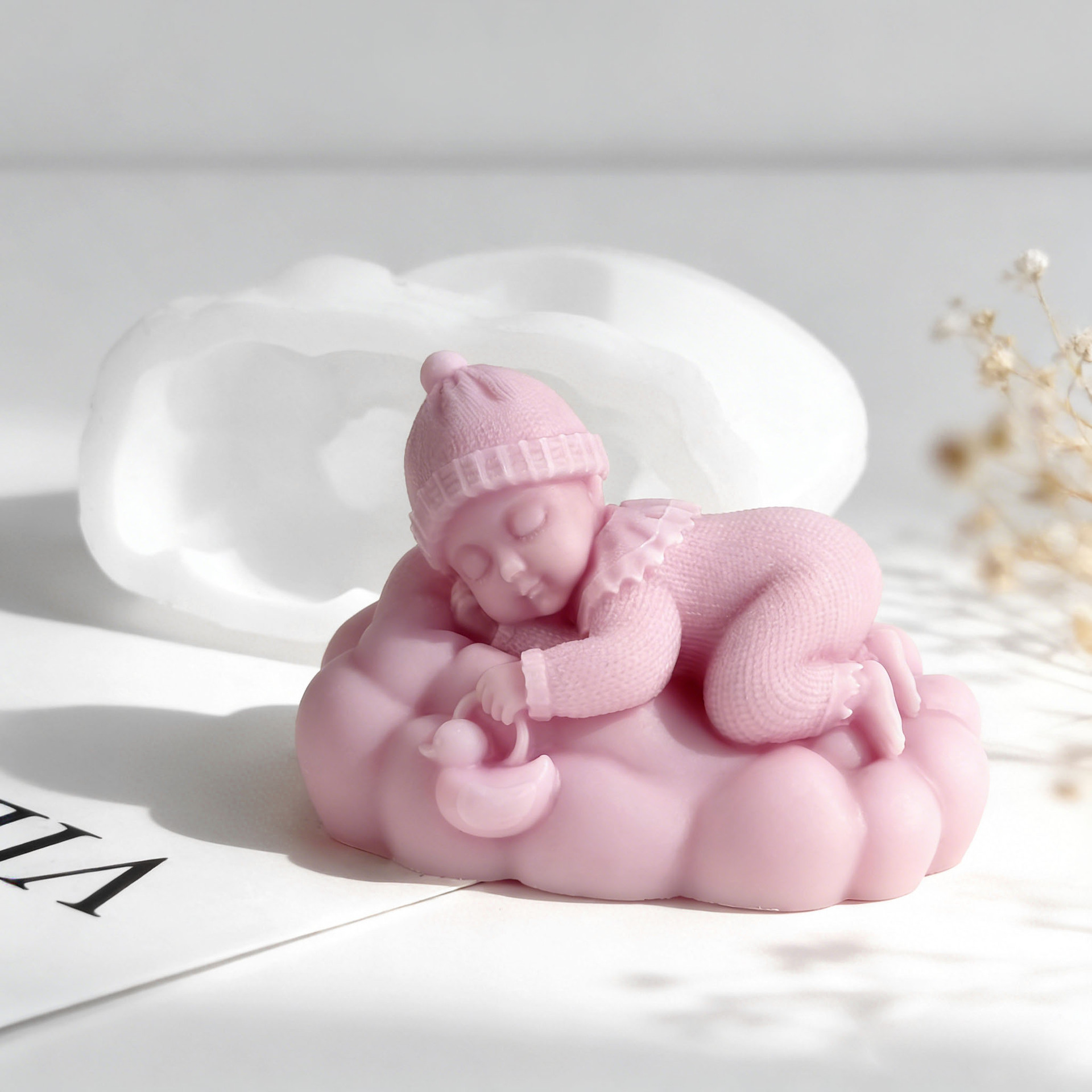DIY Sleeping Baby Silicone Can - Soap Making Fragrance recension och pris
