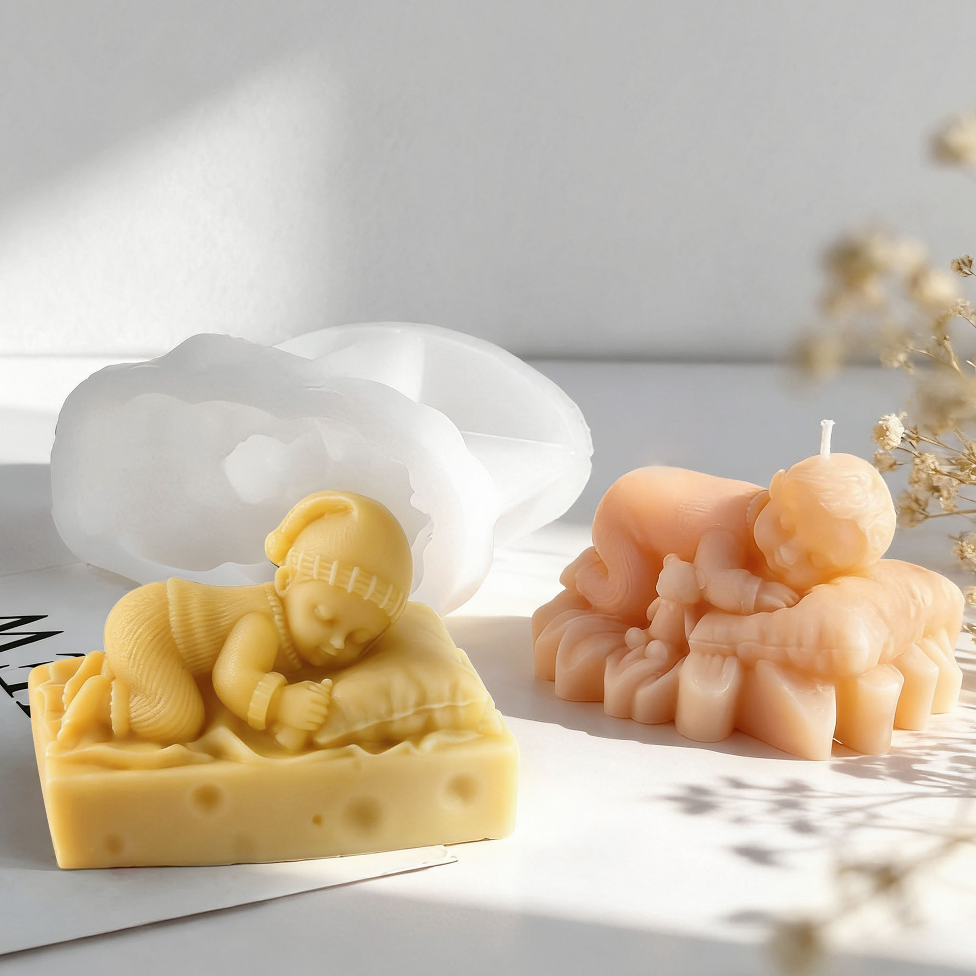 DIY Sleeping Baby Silicone Can - Soap Making Fragrance recension och pris