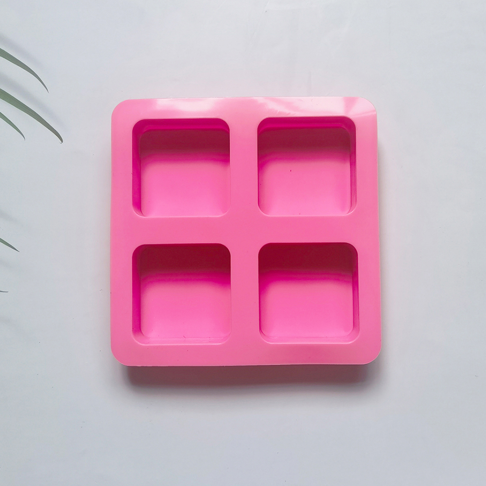 Handmade 4 Holes Square Silico - Soap Making Lye recension och pris