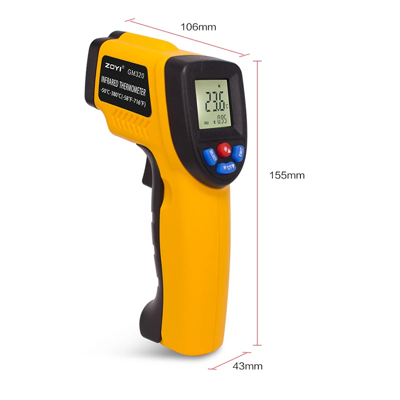 Digital Infrared Thermometer N - Soap Making Thermometer recension och pris