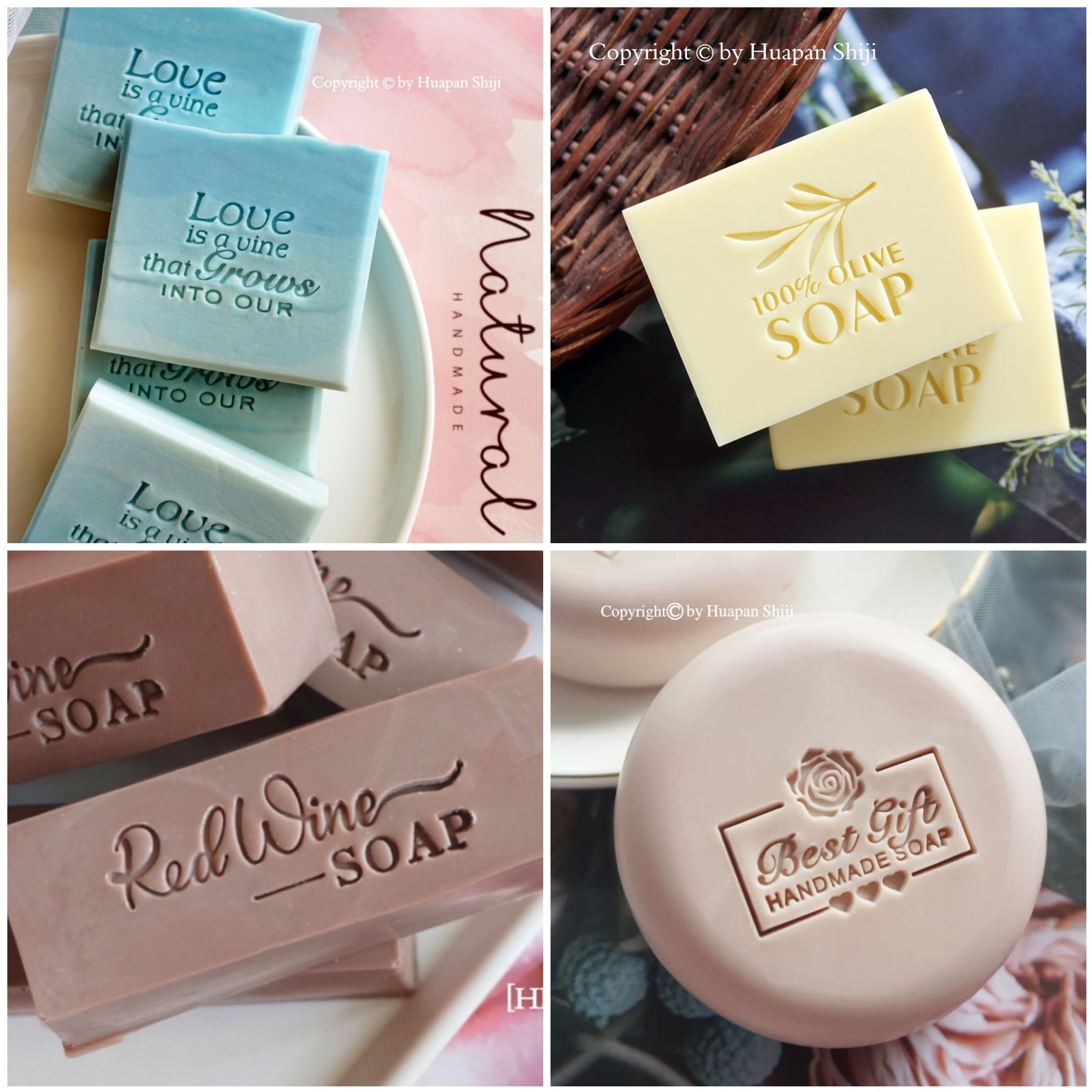 Custom Logo name Soap Stamp DI - Soap Making Websites recension och pris