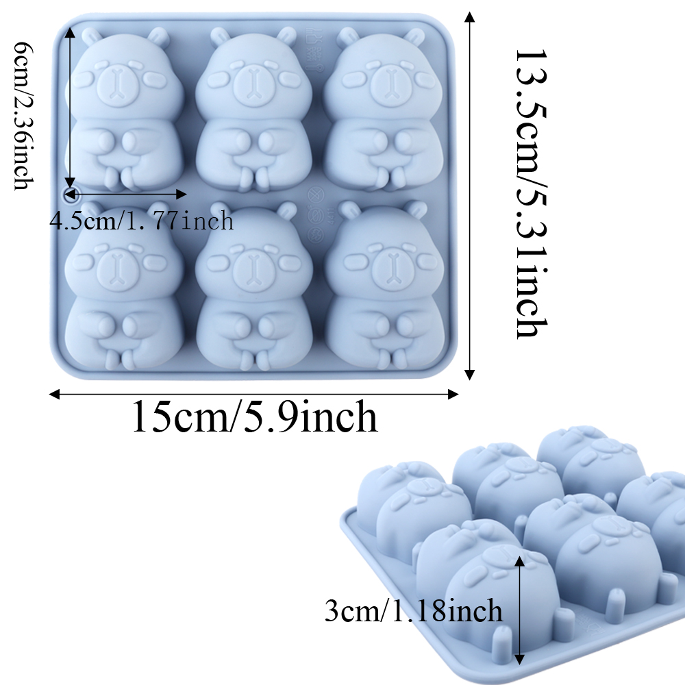 1 Silicone Cake Mold in the Sh - Soap Making Lye recension och pris