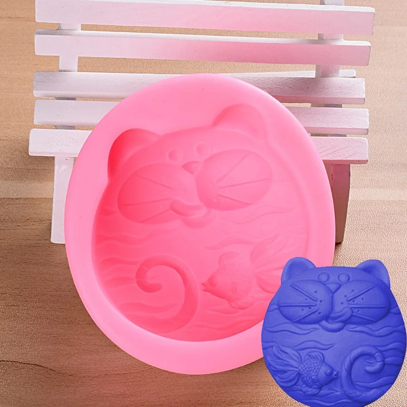 1PC Non-Stick Silicone Mold 3D - Soap Making Lye recension och pris