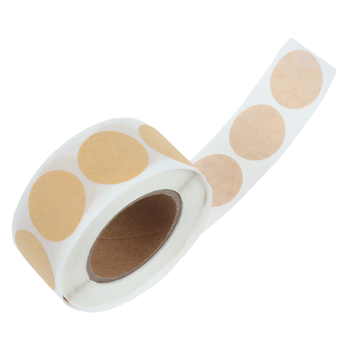 500Pcs Kraft Paper Round Seali - Kraft Soap Label recension och pris