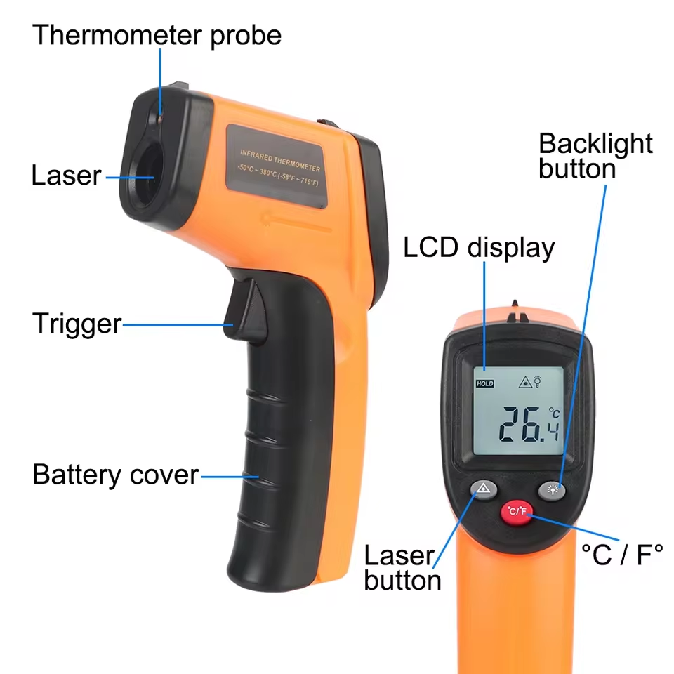 New T600 T600A Digital Infrare - Soap Making Thermometer recension och pris