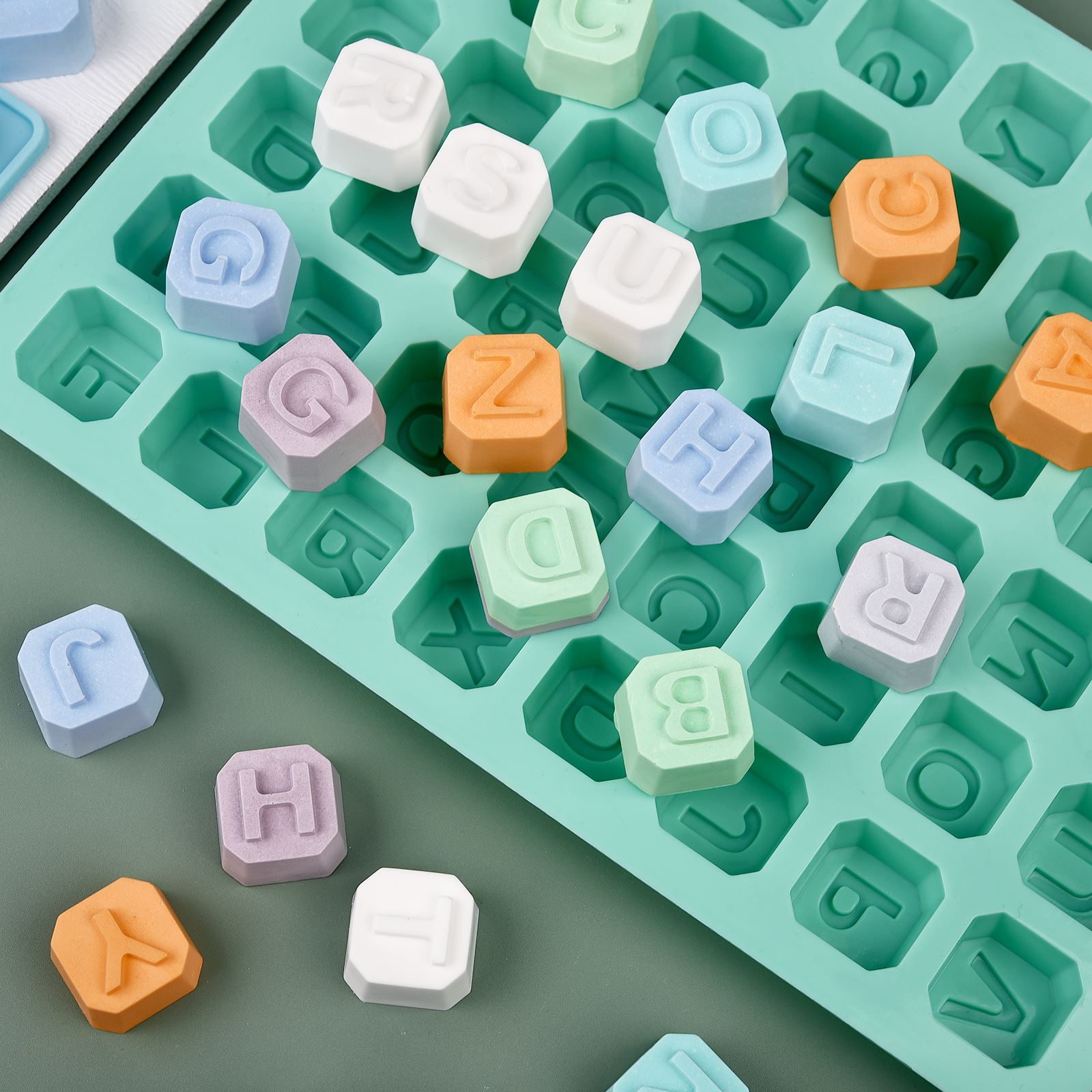 48 Letter Enghish Alphabet let - Natural Making Soap recension och pris