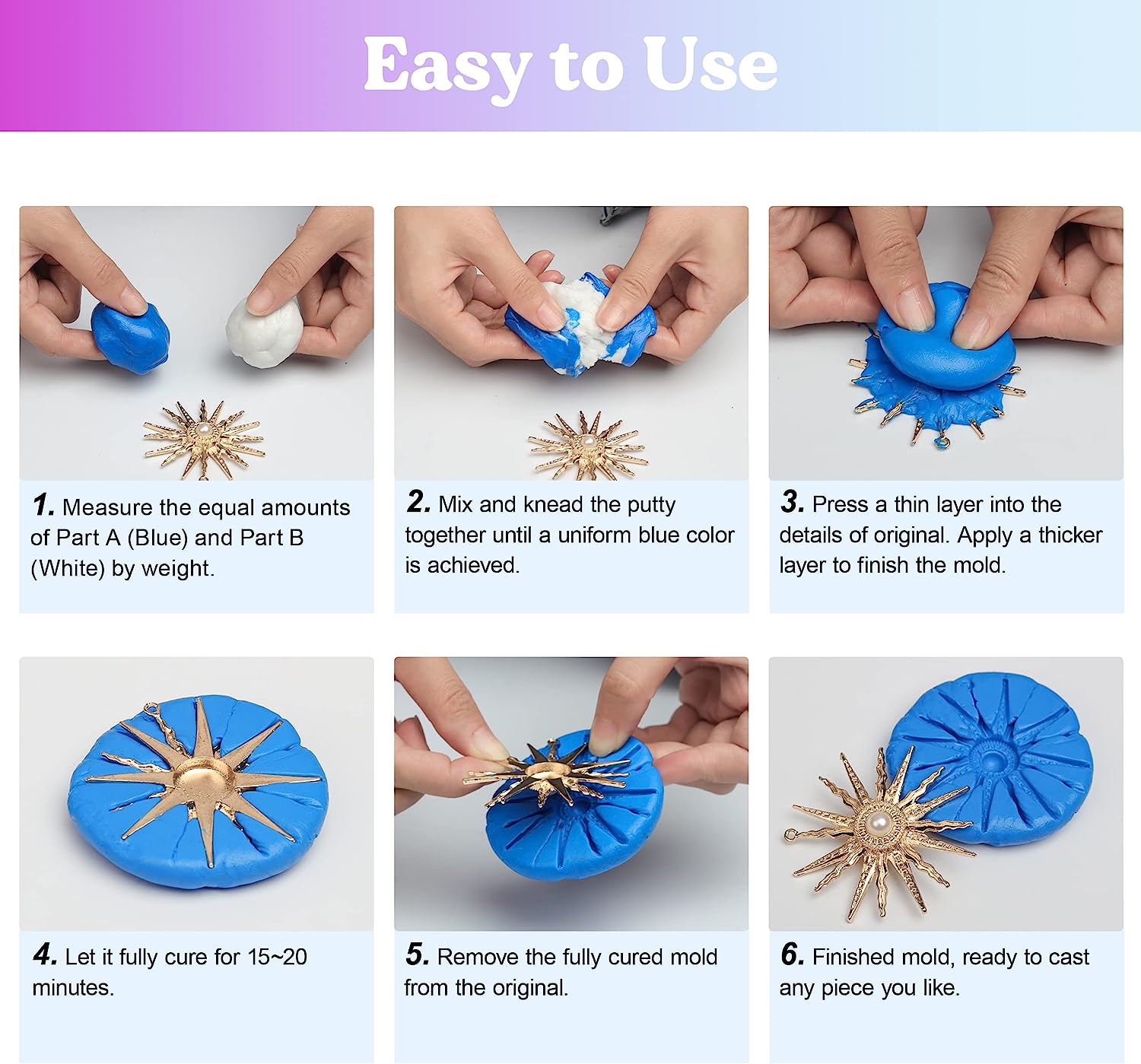 Silicone Putty Silicone Mold M - Soap Making Ratios recension och pris