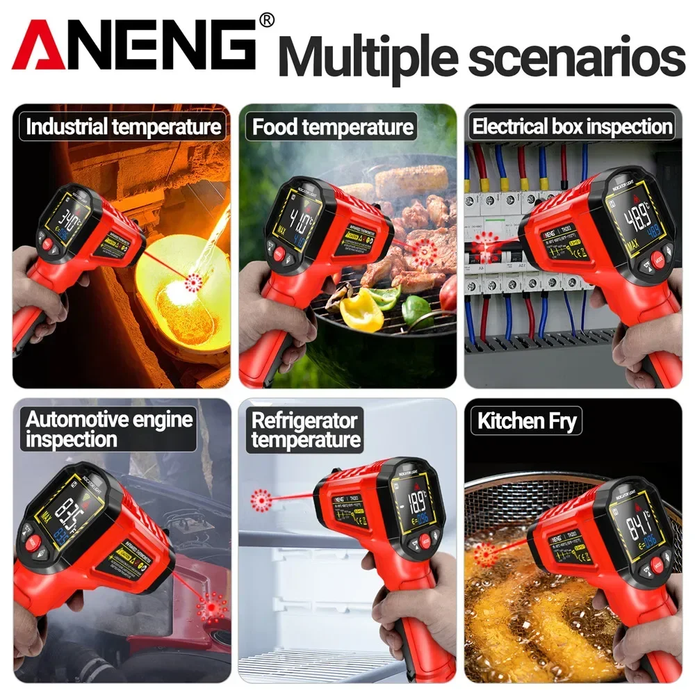Infrared Thermometer TH203 Adj - Soap Making Thermometer recension och pris