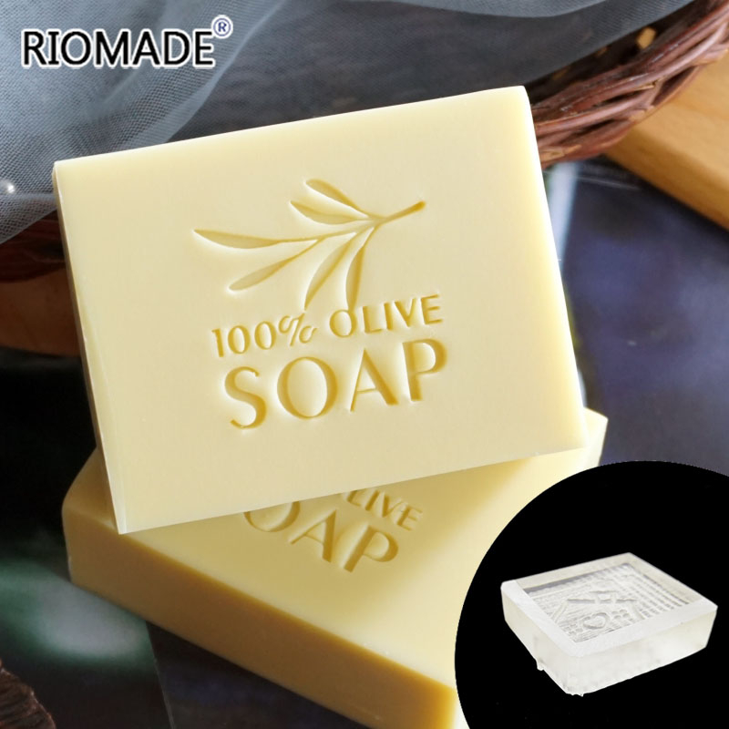 Pure Olive Acrylic Soap Stamp  - Soap Making Websites recension och pris