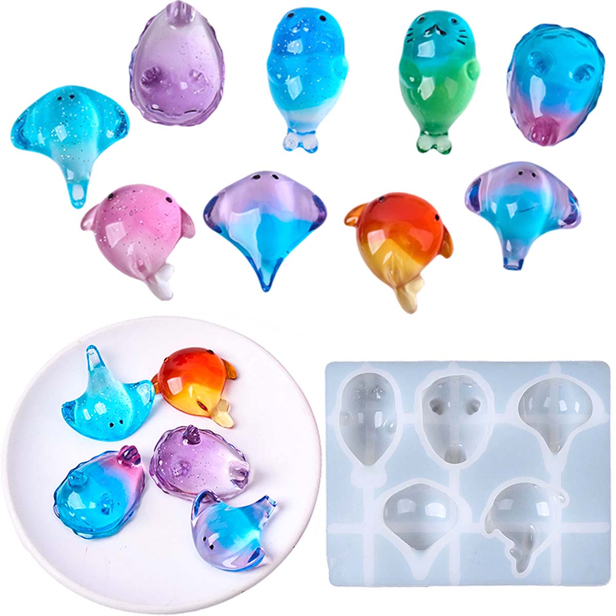 3D Healing Kawaii Manta Ray Wh - Soap Making Diy recension och pris