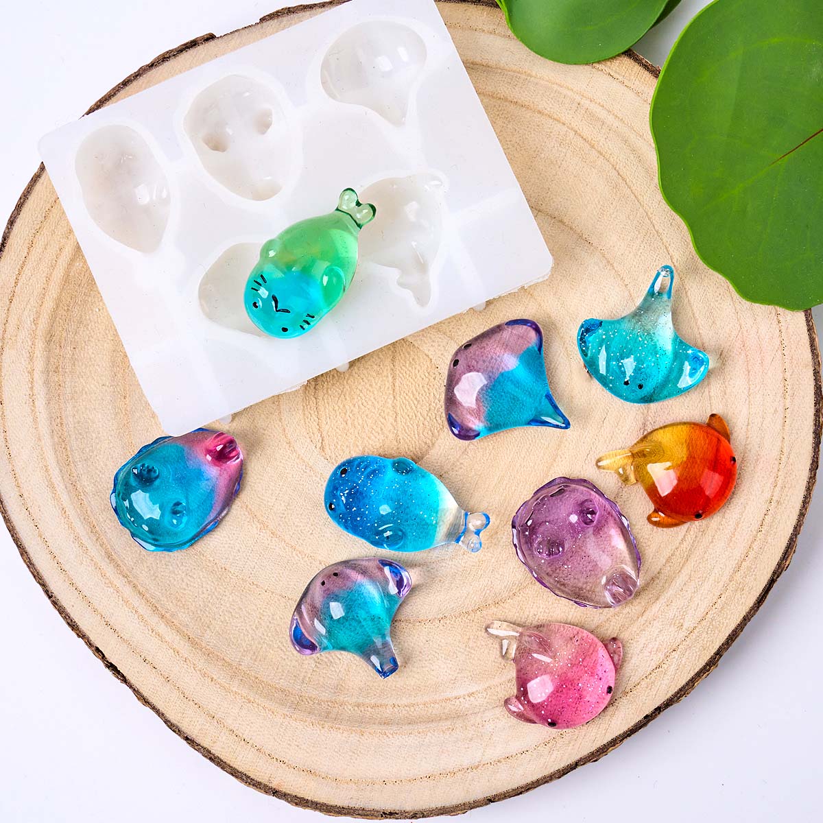 3D Healing Kawaii Manta Ray Wh - Soap Making Diy recension och pris