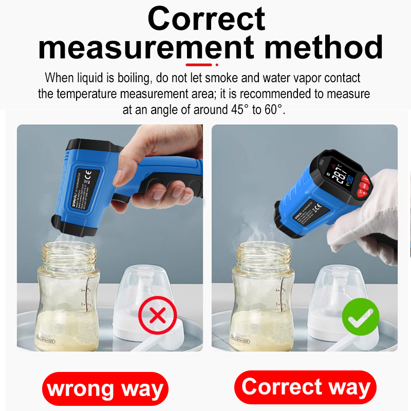 Infrared Non-Contact Digital T - Soap Making Thermometer recension och pris
