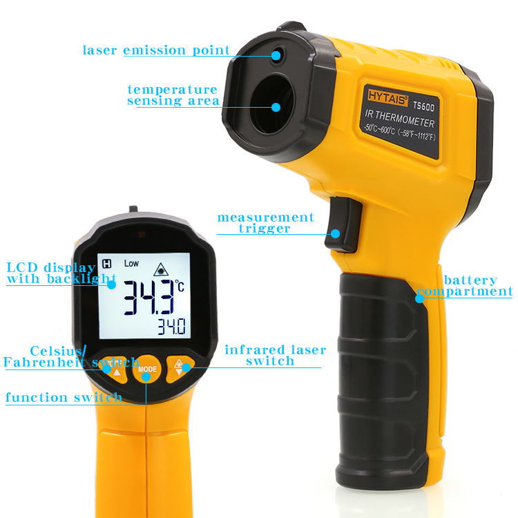 TS380 Infrared Non-Contact HYT - Soap Making Thermometer recension och pris