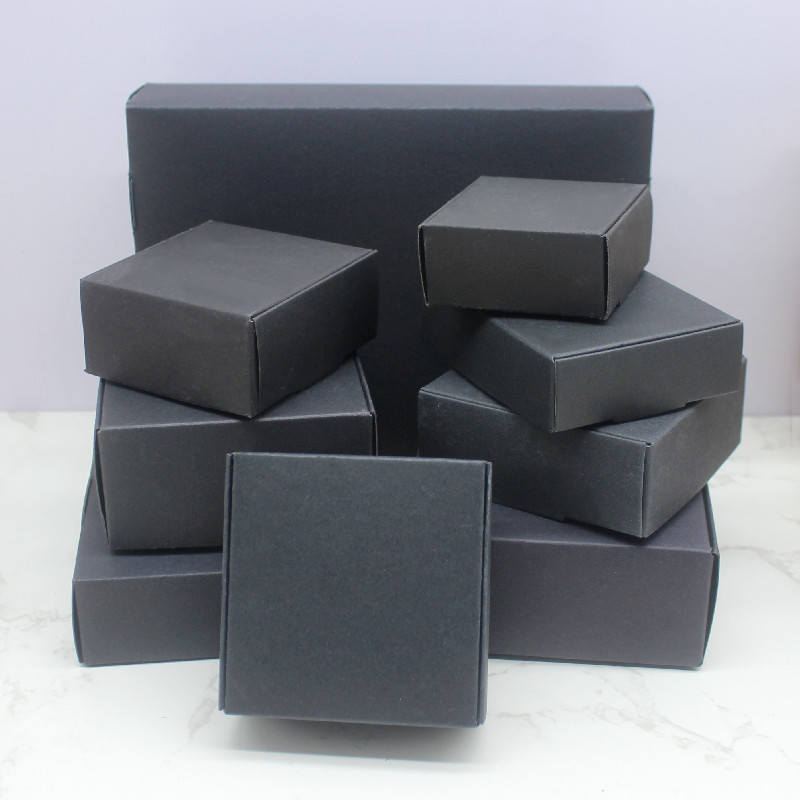Multi Size 10Pcs Square White/ - Kraft Soap Label recension och pris
