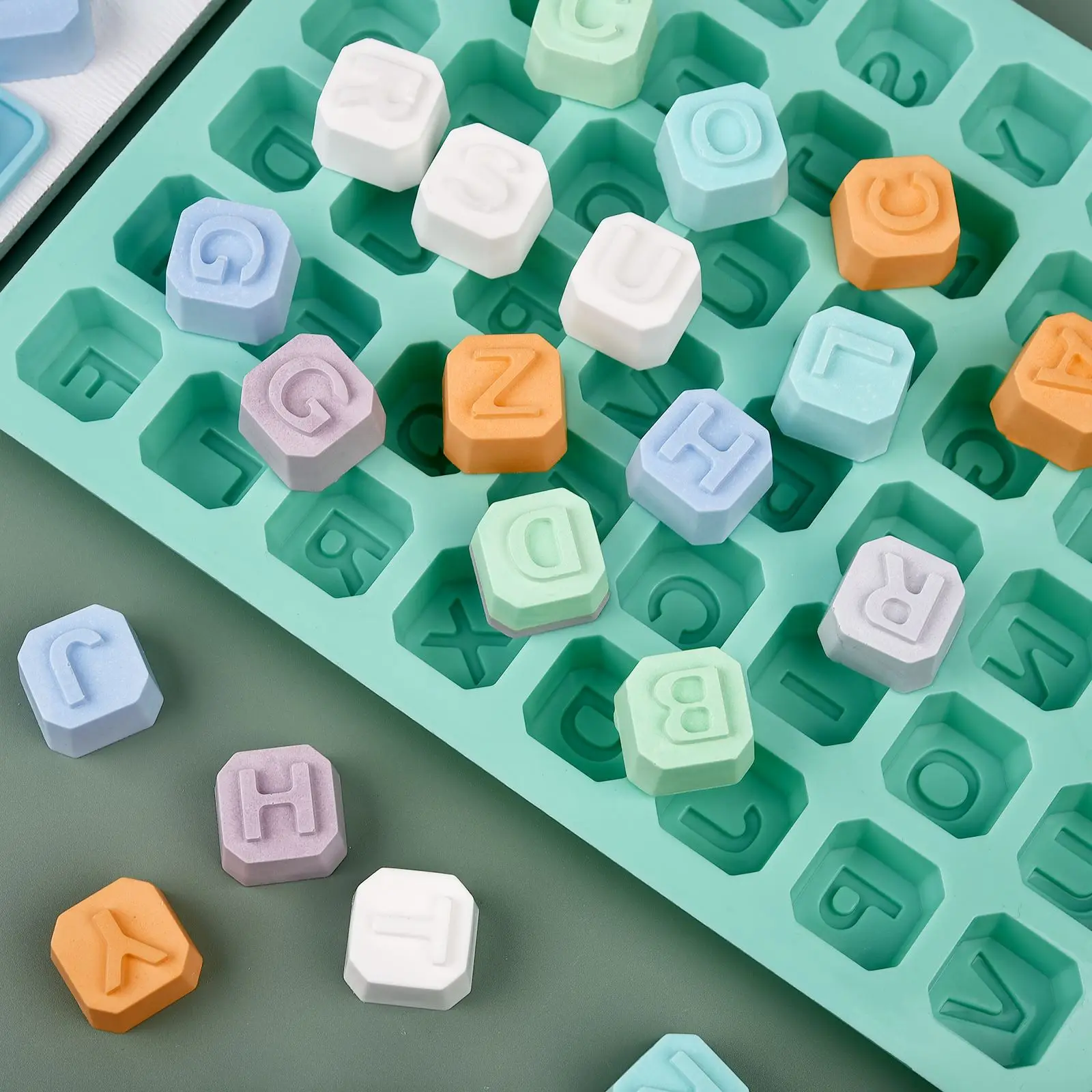 48 Letter Enghish Alphabet let - Natural Making Soap recension och pris