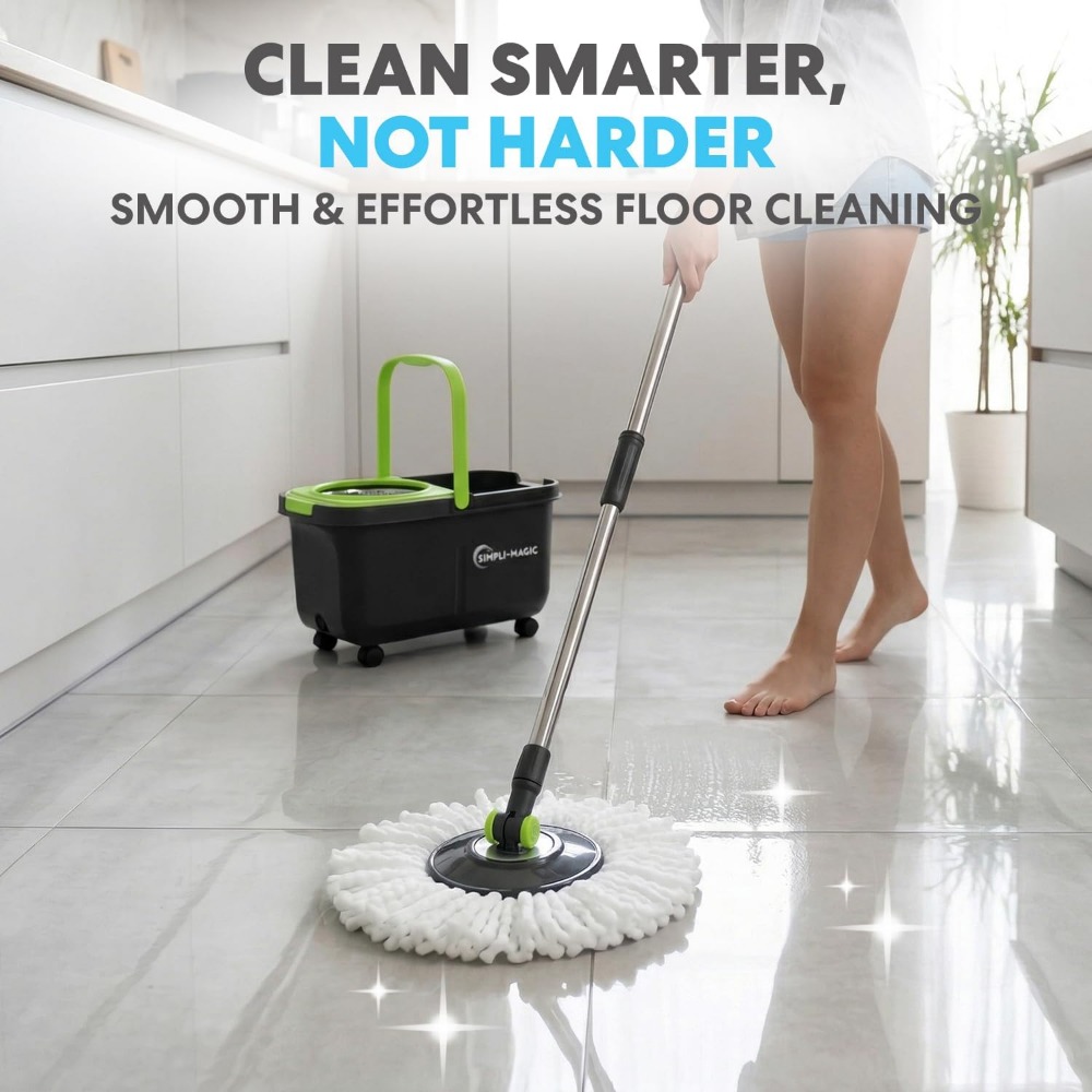 360° Spin Mop and Bucket with  - Kraft Soap Label recension och pris