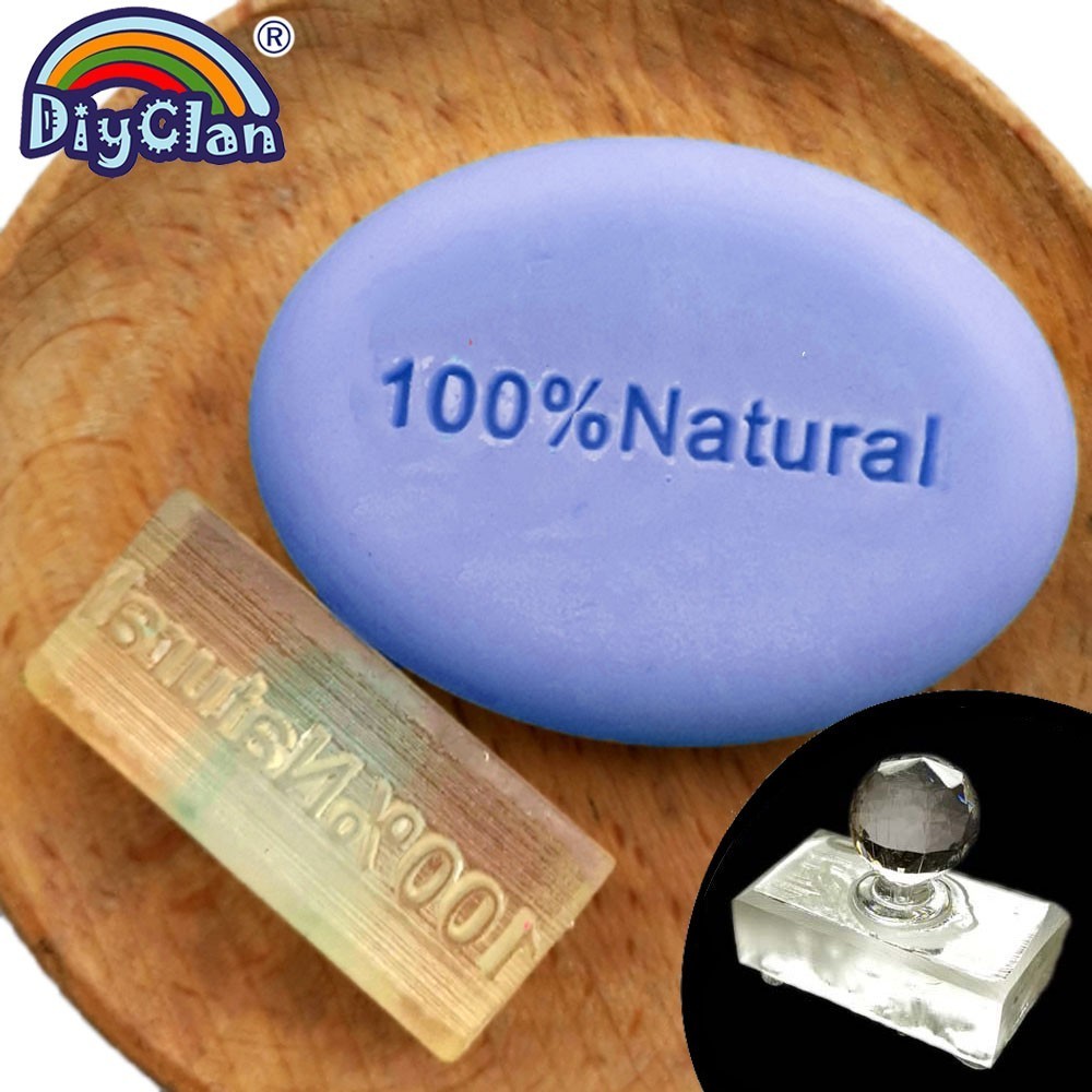 Handmade Resin Clear Soap Stam - Soap Making Websites recension och pris