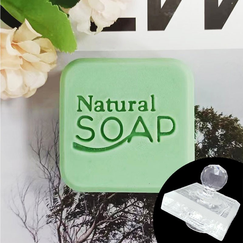 Natural Handmade Soap Stamp Cl - Soap Making Websites recension och pris