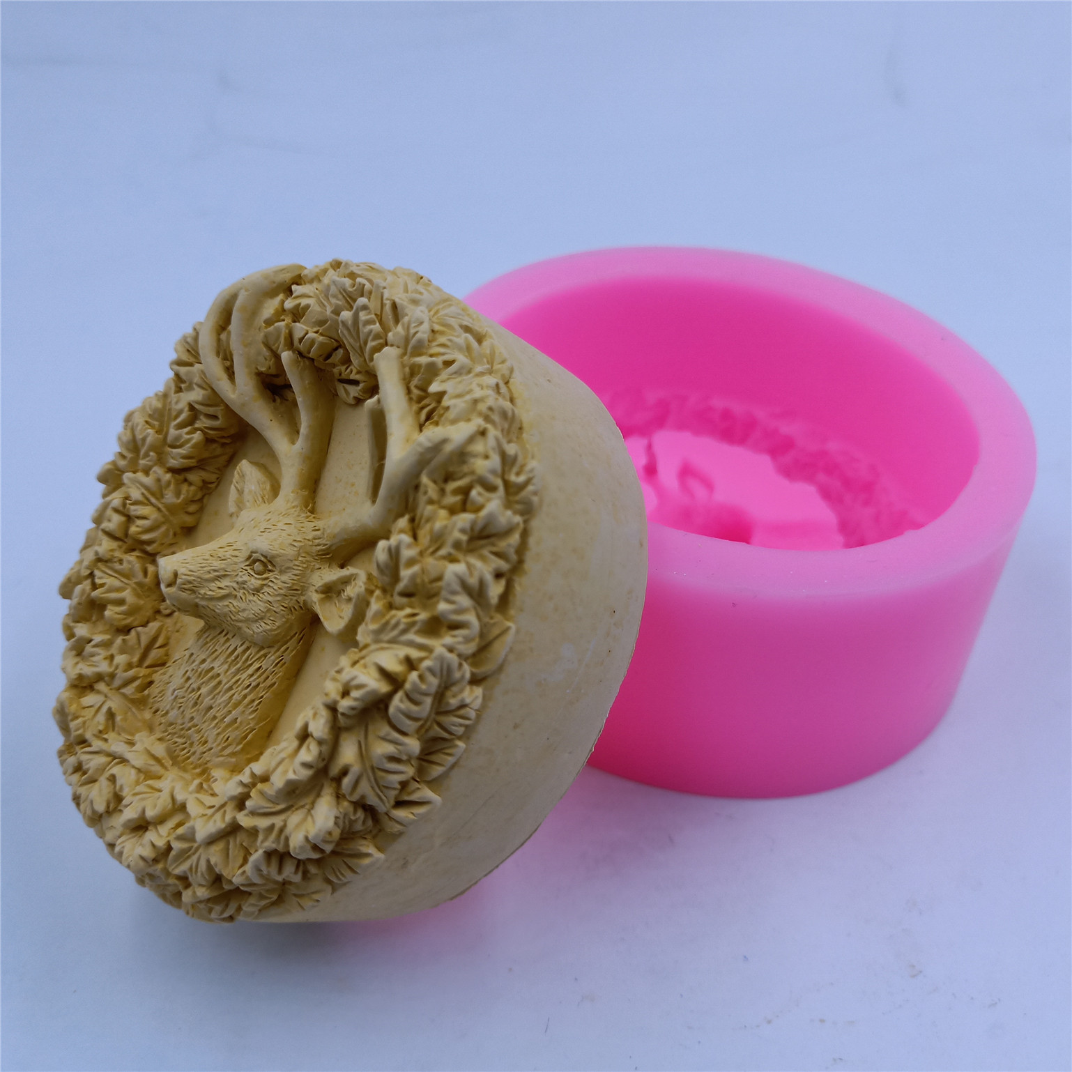 Deer Design Soap Silicone Mold - Soap Making Lye recension och pris