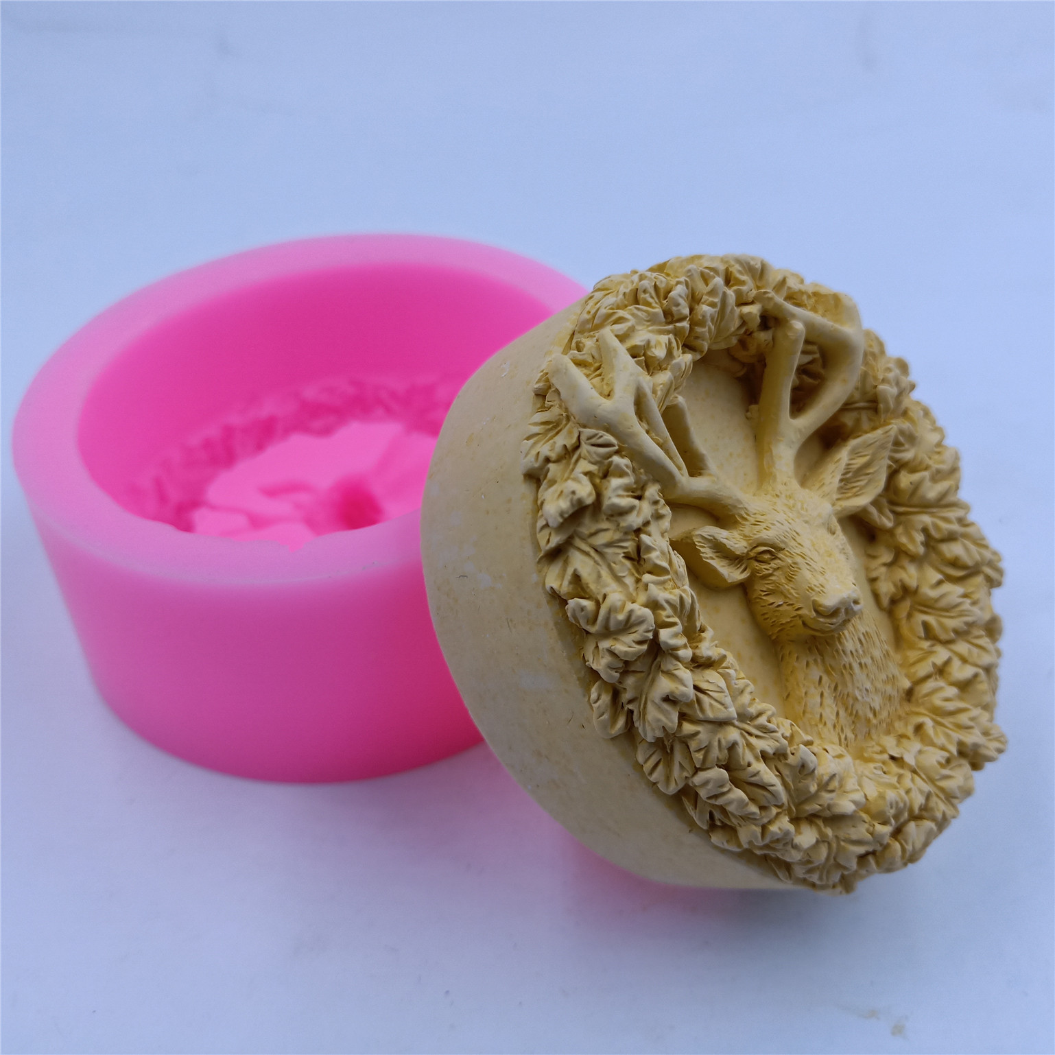Deer Design Soap Silicone Mold - Soap Making Lye recension och pris